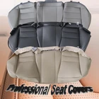 Rear Bench Lower Leather Seat Cover 2008 To 2012 For Honda Accord Black/tan/gray New. Price: $81.09.