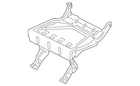 Genuine Ford 3RD Third Row Seat Bottom Cushion Frame JL1Z-9663160-A New. Price: $210.24.