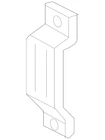 Genuine Nissan Folding Seat Lock Striker 88442-9FS1A New. Price: $56.94.