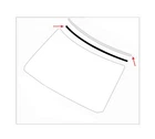 2-PACK, Upper Windshield Trim+metal Molding, INFINITI-QX56/QX80 Nissan-armada New. Price: $89.79.