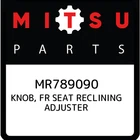 Mitsubishi Knob, Fr Seat Reclining Adjuster MR789090, New Genuine Oem P. Price: $24.67.