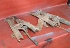 1960-61 Studebaker Lark Convertible Front Bucket Seat Slider Bracket Mount Lh Rh Used. Price: $185.00.