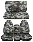 Fits 2001 Ford F-1250 Super Duty Front 40-20-40 And Solid Rear Seat Covers New. Price: $169.99.