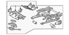 Genuine Toyota Seat Track 71120-AK020 New. Price: $662.00.