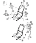 Genuine Mopar Seat Back Handle 68655076AA New. Price: $59.17.