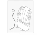 Genuine Hyundai Seat Back Panel 88391-S8510-NNB New. Price: $255.71.