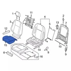Genuine Ford Cushion Cover CK4Z-6362900-CD New. Price: $184.87.