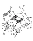 Genuine Mopar Power Seat Adjuster 4610191AA New. Price: $938.40.