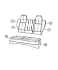 Genuine Mopar Rear Seat Back Cover 1WB19JA6AA New. Price: $28.34.