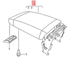 Vw Passat 4MOTION Armrest Adjustable Moonrock Grey 561864207S85T No Duty To New. Price: $258.07.