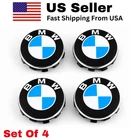 New Set Of 4 Bmw Wheel Rim Dust Cover Center Hubcap 36136783536 Italy 68MM. Price: $16.99.