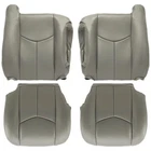 2003 To 2006 Chevy Tahoe Suburban Yukon Driver Front Leather Seat Cover Gray New. Price: $49.99.