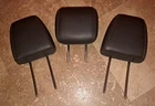 2014-2019 Ford Fiesta Rear Leather Folding Head Rest Set Of 3 Black 2015 2016 Used. Price: $93.93.