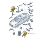 New Audi A4 B9 Connector Housing Bracket 8W0937545 Genuine Neu. Price: $15.35.
