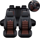 For Toyota Tundra Car Seat Cover Luxury Leather Front Rear Set Cushion Protector New. Price: $89.88.