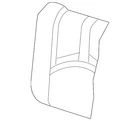 Genuine Ford Seat Back Cushion Cover BL8Z-7866601-CF New. Price: $151.27.