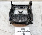 Oem Bmw F06 640 650 B6 Front Left Driver Seat Bottom Lower Track Frame W/motor Used. Price: $265.00.