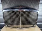 Oem Bentley Mulsanne Front Radiator Grille Assembly Chrome Red Badge Used. Price: $347.71.