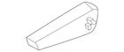 Genuine Nissan Seat Armrest 87750-5EE1A New. Price: $381.48.