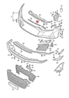 Genuine Audi R8 4S3 4S9 4SP 4SR Insert Part Left 4S08074319B9 New. Price: $18.91.