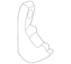 Genuine Nissan Seat Back Recliner Adjustment Mechanism Cover 87455-6TA1A New. Price: $18.00.