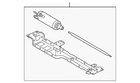 Genuine Ford Adjust Motor 9U5Z-14547-A New. Price: $160.65.