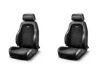 (pair) Sparco Gt Reclinable Racing Seat - Synthetic Leather W/microsuede Insert New. Price: $919.88.