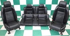 *tear* 14' Mustang Coupe Black Leather Heated Power Buckets Backseat Seats Set Used. Price: $1034.54.