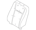 Genuine Ford Seat Back Cushion ML3Z-1564811-A New. Price: $169.29.