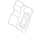 Genuine Nissan Seat Back Cushion Cover 88620-6CA0D New. Price: $358.91.