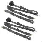 Ford 1952 1954 Standard 3PT Charcoal Retract Bucket Seat KIT-2 Belts New. Price: $195.50.