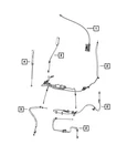 Genuine Mopar Recliner Cable Right 6FN36PL5AB New. Price: $38.92.