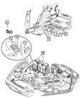 Genuine Mopar Seat Latch Outboard 5175924AA New. Price: $18.86.