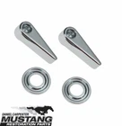 Bronco Comet Fairlane Falcon Galaxie Mustang T-bird Seat Latch Handle Bezel Set New. Price: $24.00.