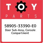 58905-33390-E0 Toyota Door Sub-assy, Console Compartment 5890533390E0, New Genui. Price: $583.58.