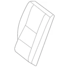 Genuine Mercedes-benz Outer Cov Rear Seat Backr 253-920-14-01-9G60 New. Price: $274.30.