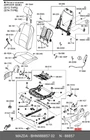Genuine Oe Lever Lifter Left BHN98885702 For Mazda BHN988-85702 Neu. Price: $5.68.
