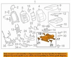 Gm Oem 17-20 Acadia Passenger Seat Components-cushion Frame 84219570 New. Price: $354.34.