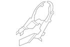 Genuine Nissan Seat Back Recliner Adjustment Mechanism Cover 87374-4JC0A New. Price: $87.91.