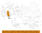 Gm Oem 17-24 XT5,XT6 Seats Tracks Passenger Components-mat 23235905 New. Price: $174.78.