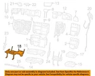 Chrysler Oem 18-23 Wrangler Rear Components-seat Frame 68281197AE New. Price: $270.75.