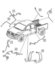 Genuine Mopar Body Wiring 56051980AH New. Price: $191.19.