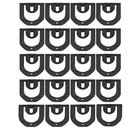 Restoparts Rear Window Attachment Clip Set Coupes 1965-1967 Gto 442 Chevelle New. Price: $19.98.