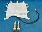 Lexus LX570 2ND Row Seat Upper Cushion Heater Pad & Headrest Guides 13-15 Oem Used. Price: $95.00.