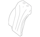 Genuine Mercedes-benz Seat Back Cushion 222-910-60-33-65 New. Price: $729.54.