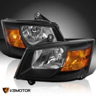 Black Fits 2008-2010 Dodge Grand Caravan Replacement Headlights Lamps Left+right New. Price: $82.38.