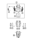 Genuine Mopar Seat Comfort System Pump 68606023AA New. Price: $106.24.
