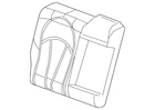 Genuine Gm Shale Rear Passenger Side Seat Back Cover 26219116 New. Price: $92.27.