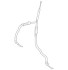 Genuine Mercedes-benz Release Cable 209-910-01-74-64 New. Price: $57.20.
