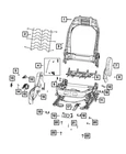 Genuine Mopar Support Lumbar 68248277AB New. Price: $15.19.